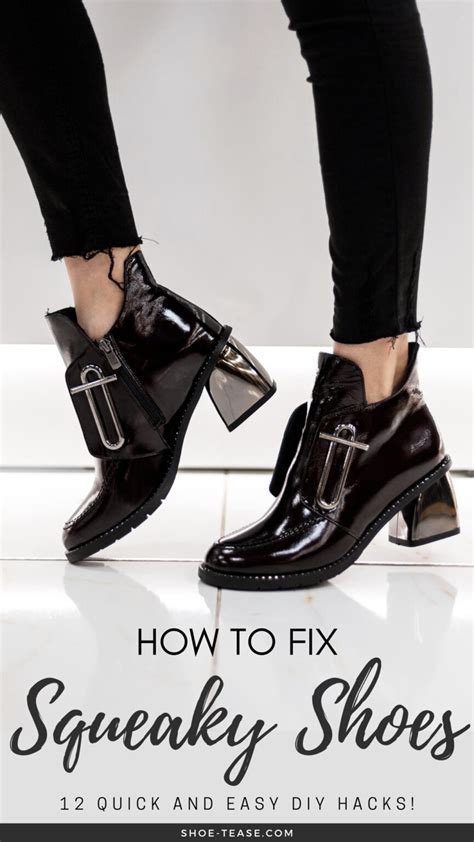 how to prevent squeaky shoes.